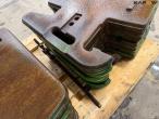 John Deere weight discs - 14 pcs. 50kg each 13