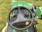 John Deere X540 tractor with mower 27