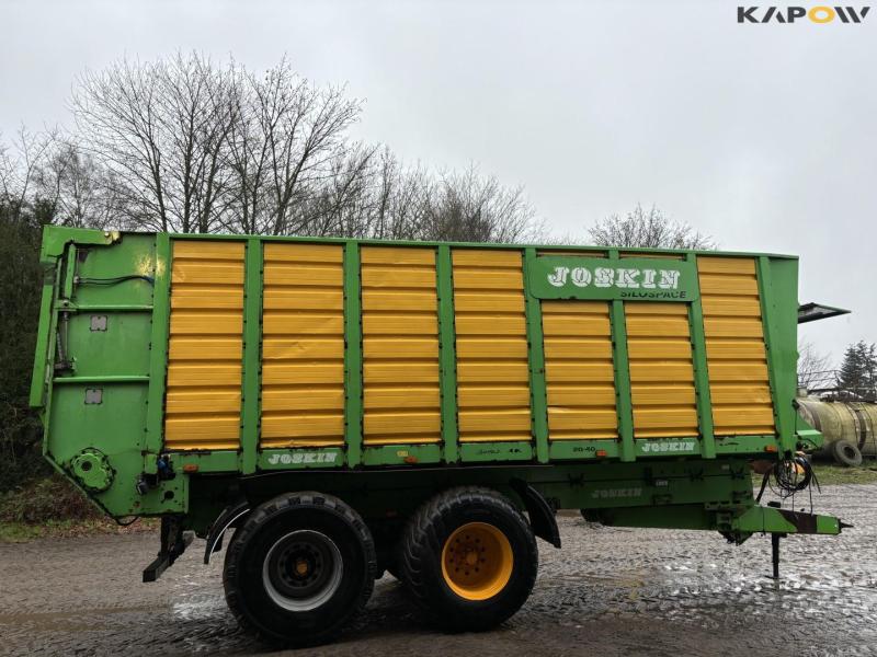 Joskin silospace 20/40 unloading trailer 4