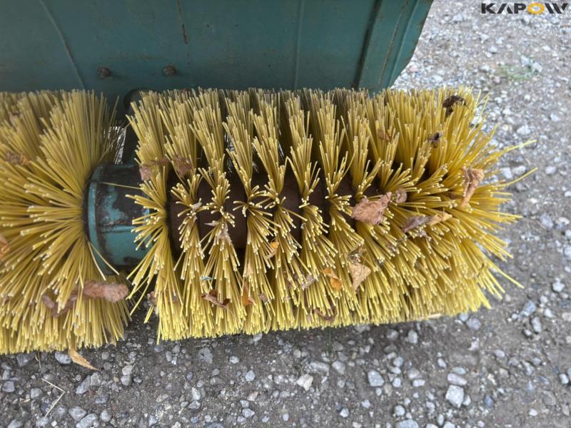 JRUS tool carrier with broom, scraper and sulky 9