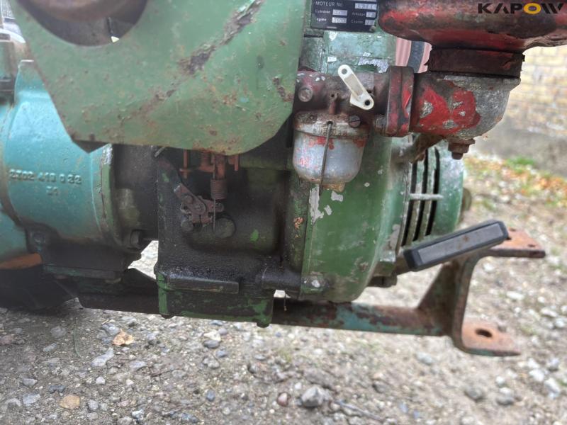 JRUS tool carrier with broom, scraper and sulky 26