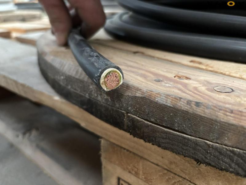 Cable drum and wires 3