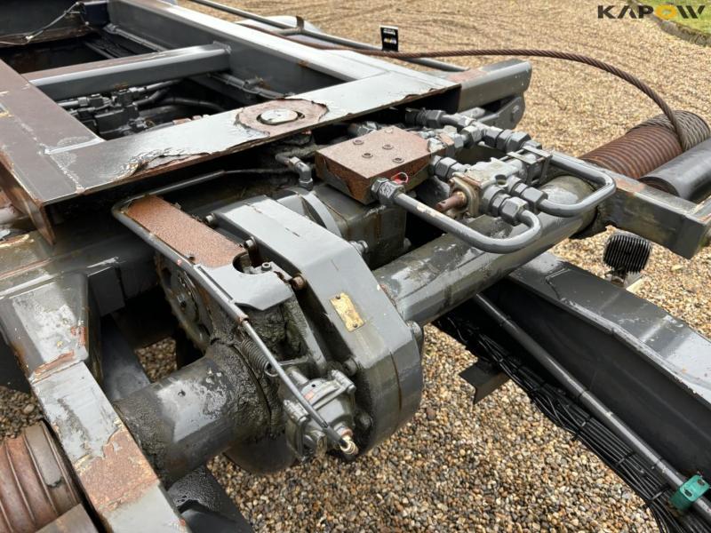 Trailer with multilift hooklift 20