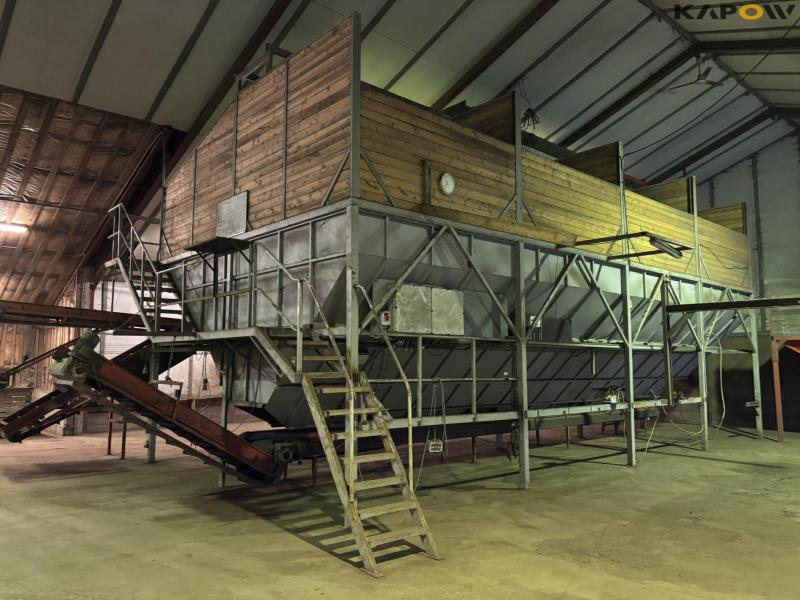 Potato drying silo 1