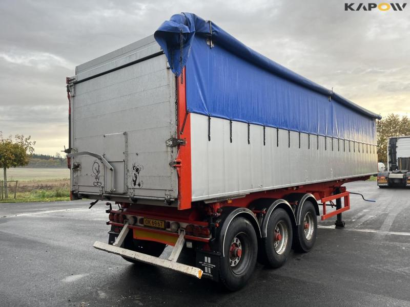 Kel-Berg tipper trailer with tarpaulin 5