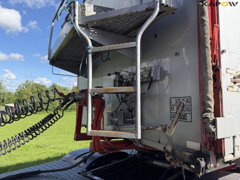 Kel-Berg tipper trailer with tarpaulin 8