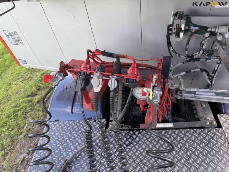 Kel-Berg tipper trailer with tarpaulin 12