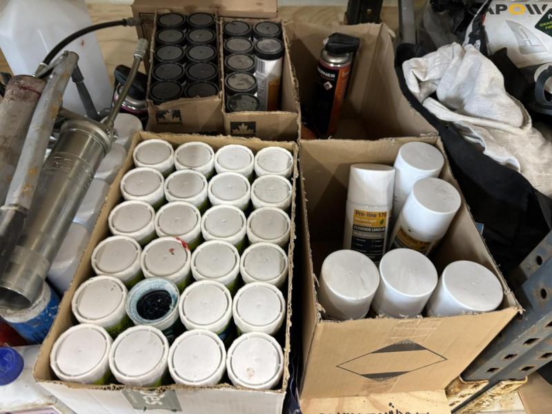 Chemicals and petrol cans 3
