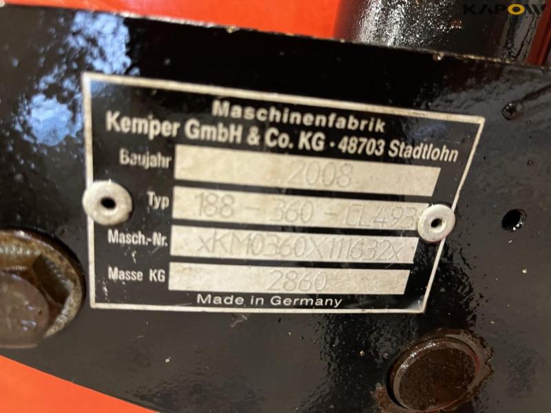 Kemper 188-360-CL493 corn header 26
