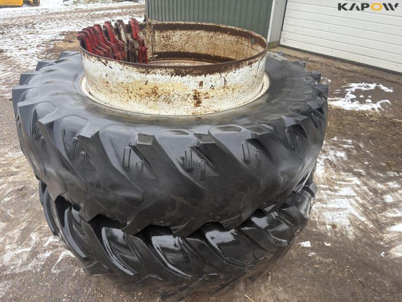 Kleber 18.4-R38 twin wheels 4