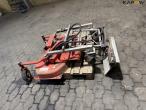 Cutting table with skid steer hitch 8