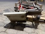 Cutting table with skid steer hitch 13