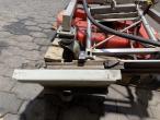 Cutting table with skid steer hitch 14