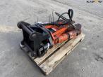 Mower for excavator with Hydrema switch 3