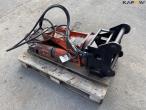 Mower for excavator with Hydrema switch 5