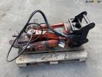 Mower for excavator with Hydrema switch 6