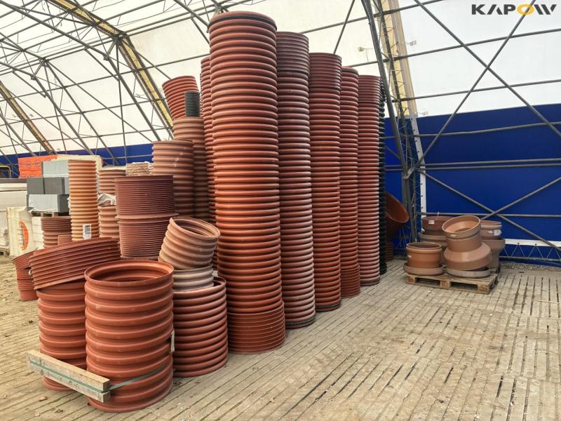 Sewer pipes, bends, sleeves and manholes 3