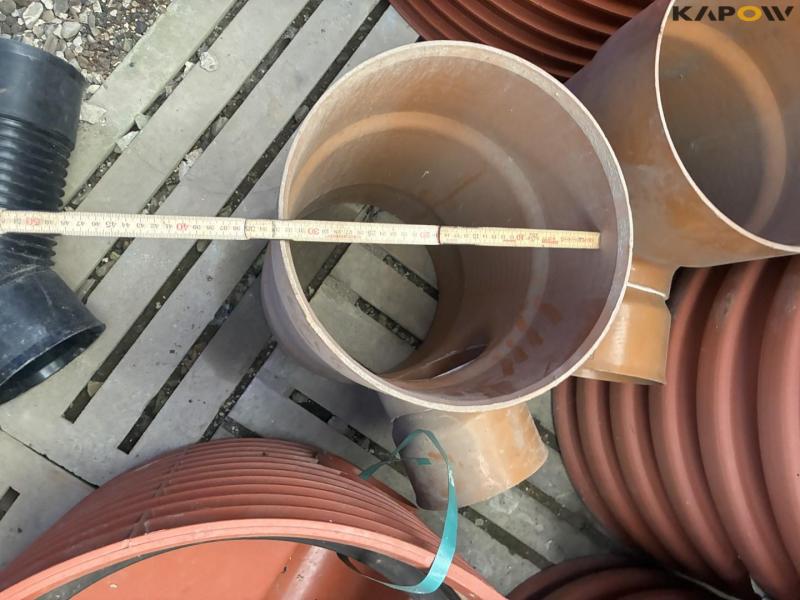 Sewer pipes, bends, sleeves and manholes 9