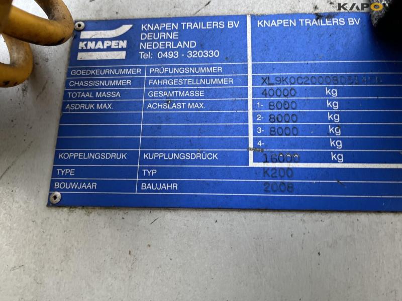 Barely 90 m3 walking floor trailer. 17