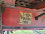 Barely 90 m3 walking floor trailer. 15