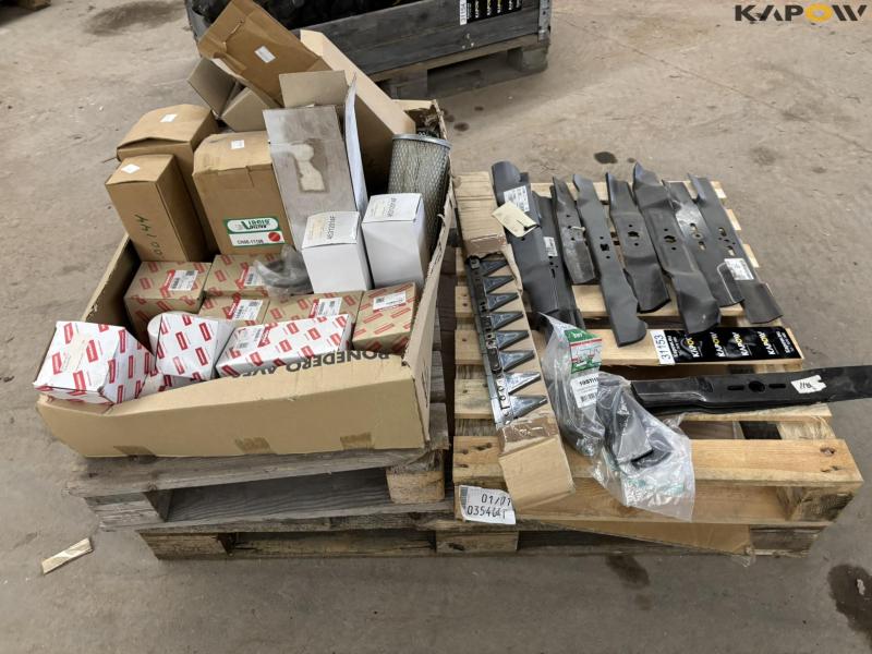 Blades and filters for garden machinery 2