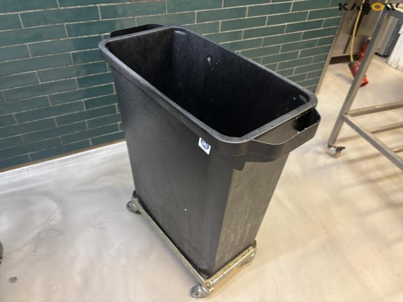 Stainless steel trolley 14