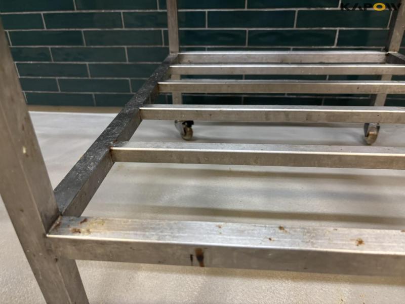 Stainless steel trolley 37