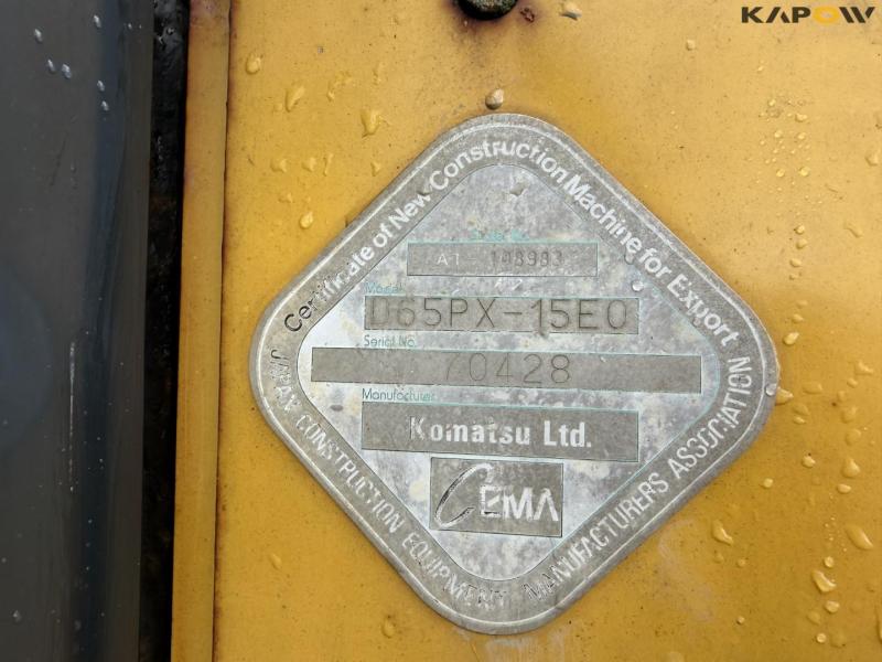 Komatsu D65PX dozers 72