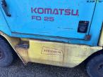 Komatsu FD 25 forklift 35