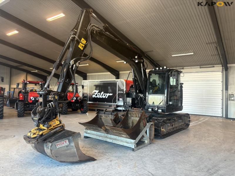 Komatsu PC 138US excavator 1