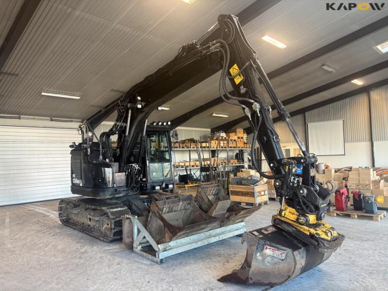 Komatsu PC 138US excavator 3