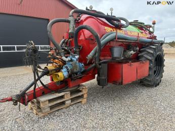 Combi sprayer with remote control