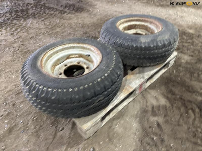 Complete wheel 10.0/75-15 5