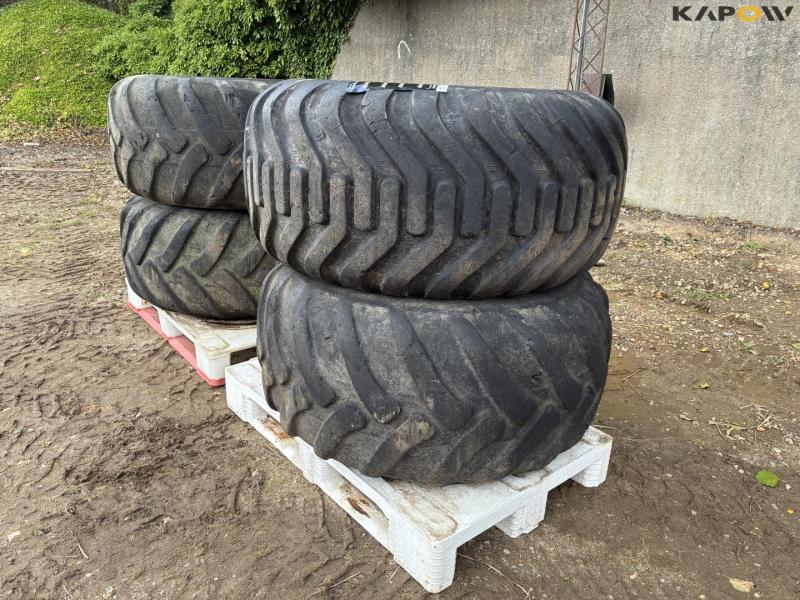 Complete wheels 500/60-22.5 - 4 pcs 1