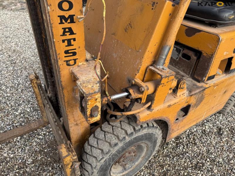 Komatsu GF15 forklift 10