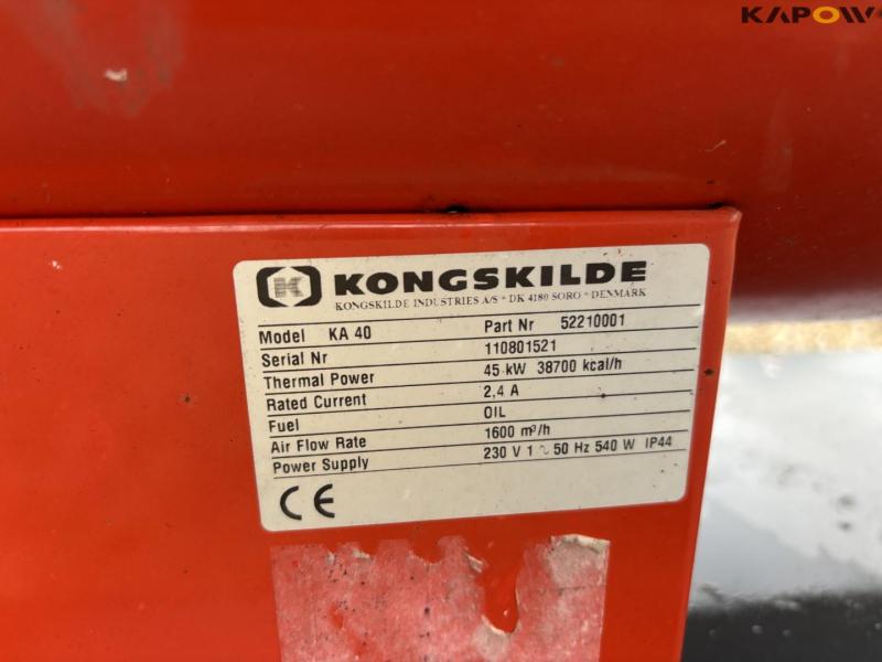 Kongskilde KA 40 heat gun 12