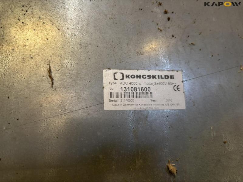 Kongskilde KDC 400 grain cleaner on Wagon 16