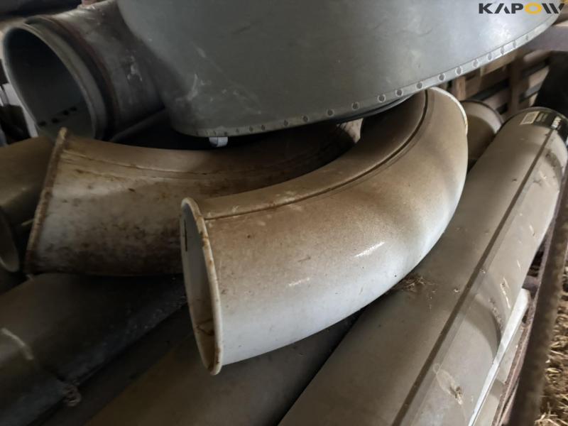 Kongskilde grain transport pipes and cyclones 12
