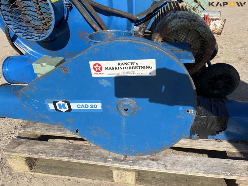 Kongskilde TRL 150/CAD 20 grain blower with pipe 16