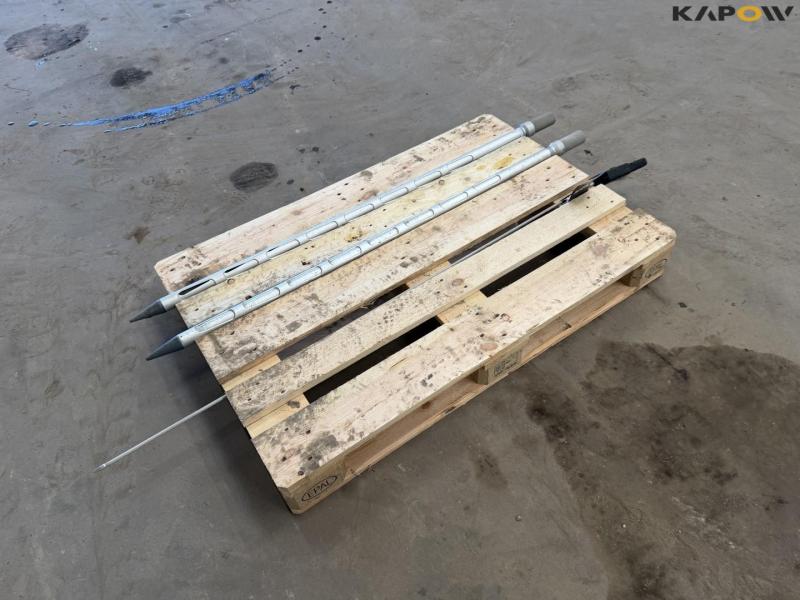 Grain temperature gauge and grain testing rod 3