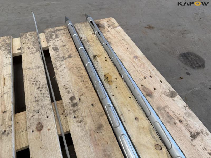 Grain temperature gauge and grain testing rod 6