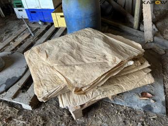 Grain tarpaulins 6 pcs.