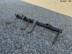 Heavy-duty frame with track eradicator teeth 10