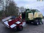 Krone Big Pack 4X4 baler with bale trailer 4