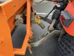 Kubota BX 2350 compact tractor with sweeper and salt spreader 18
