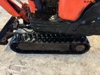 Kubota mini excavator with 4 buckets 19