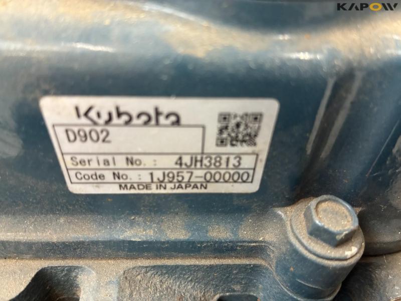 Kubota engine with cooler and hydraulic pump 10