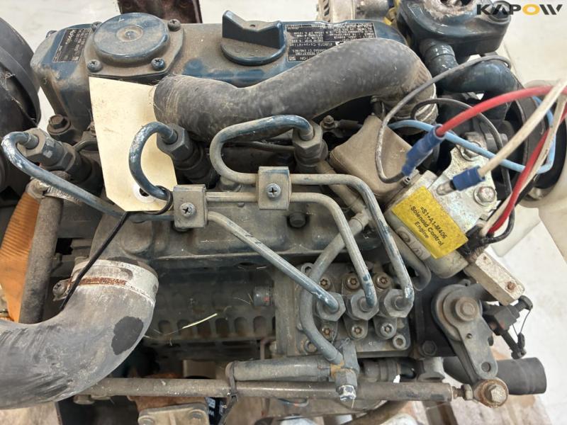 Kubota engine with cooler and exhaust 16