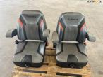 Kubota Seat with armrest 2 pcs. - New 3