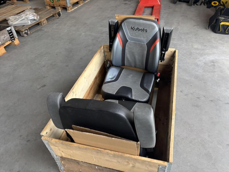 Kubota seats with armrests 2 pieces - new 6